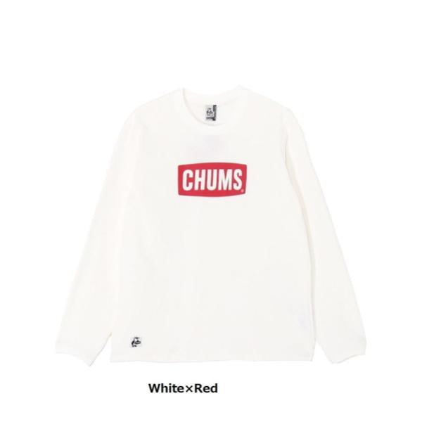 【 SALE 】CHUMS ( チャムス ) ロゴロングスリーブTシャツ | ロンT | ロングTシャツ | 長袖 | シャツ | Tシャツ | シンプル | アパレル | トップス | ボックスシルエット | 定番 | ゆったり | CH01-2273