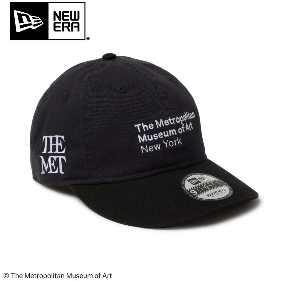 ニューエラTHE METブラウン NEW ERA ( ニューエラ ) 9THIRTY The Met レザーストラップ