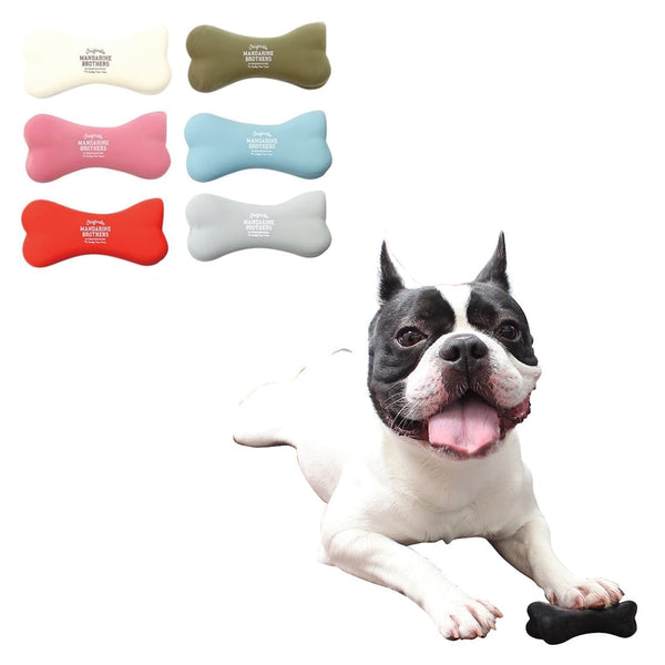 MANDARINE BROTHERS ( マンダリンブラザーズ ) LATEX BONE TOY | おもちゃ | イヌ | 犬 | 骨の形 | ストレス発散 | 室内 | 屋外 | 可愛い | まんだりんぶらざーず