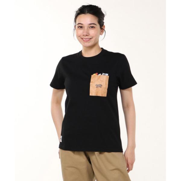 【 SALE 】CHUMS ( チャムス ) チャムリーズマーケットポケットTシャツ | トップス | Tシャツ | 半袖 | シャツ | バックプリント | プリントT | コットン | CH01-2517 | オシャレ | お出かけ | 夏服