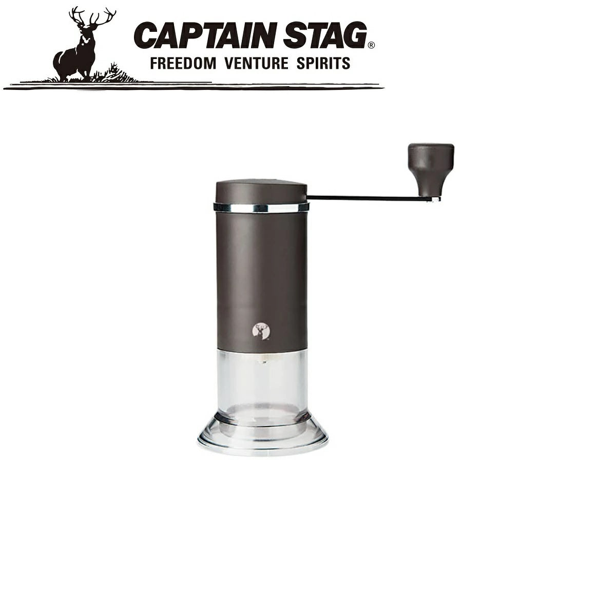 captain stag　ステンレス　コーヒーミル　セラミック刃　キャンプ CAPTAIN STAG ( キャプテンスタッグ ) コーヒーミル ( セラミック刃