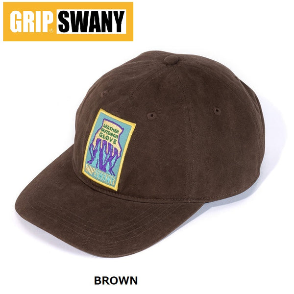 GRIP SWANY ( グリップスワニー ) 【 GSA-118 】 GS FIELD CAP キャップ | 帽子 | オシャレ | アウトドア | キャンプ | ストリートスタイル | お出かけ | ロゴ | 綿100%