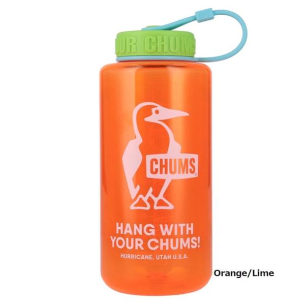 CHUMS ( チャムス ) ブービーボトル1000ml | 食器 | キッチン用品 | 水筒 | 耐熱性 | 耐久性 | 食洗機OK | アウトドア | キャンプ | レジャー | 持ち運び | 1000ml | CH62-2125 | ボトル | 目盛り付 | ちゃむす