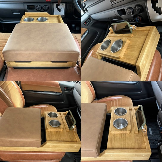 ハイエースDX専用 アームレスト センターコンソール