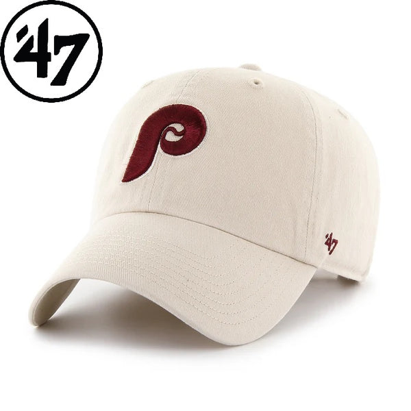 ’47 ( フォーティーセブン ) ’47 クリーンナップ フィラデルフィア ・ フィリーズ ボーン | 帽子 | キャップ | 日よけ | シンプル | ロゴ | 定番 | サイズ調整 | レジャー | キャンプ | アウトドア | 14751091 | ウォッシュド加工