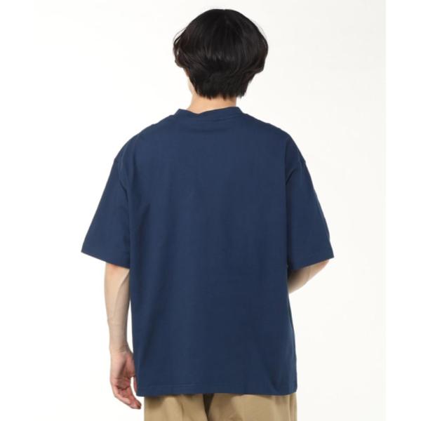 CHUMS ( チャムス ) チャムスエンブロイダリーTシャツ | トップス | Tシャツ | 半袖 | 夏服 | シャツ | ストライプ | オーバーサイズ | 刺繍 | ワンポイント | CH01-2523 | コットン | コットン100% | 半袖シャツ