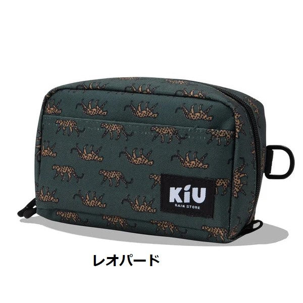 KiU ( キウ ) ウォーターリペレントポーチ L k293 | ポーチ | 撥水 | 防水 | トラベルポーチ | メイクポーチ | カラバリ | 可愛い | オシャレ | 旅行 | キャンプ | 通勤 | 通学 | 小物入れ | ポリエステル | Dカン付