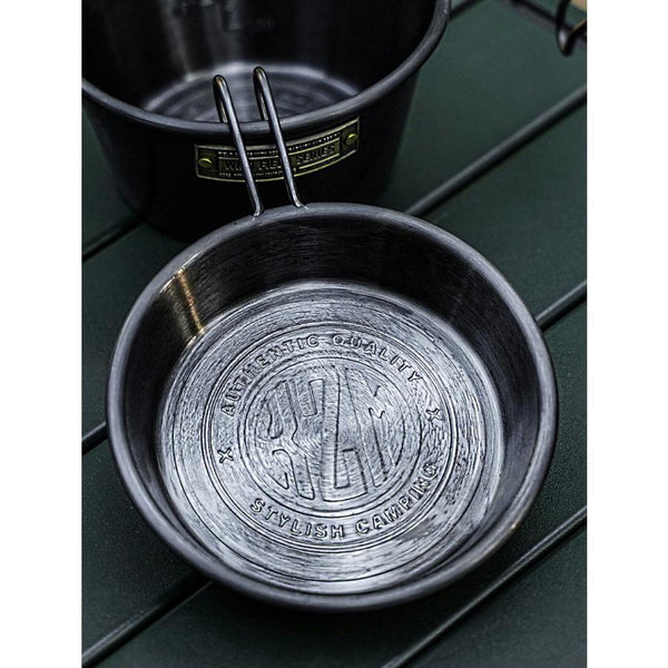 KZM OUTDOOR( カズミ アウトドア )フィールドクラフト シエラカップ ステンレス キャンプ 食器 カップ マグカップセット アウトドア キャンプ用品 KZM 皿 2P セット アウトドア食器 K23T3K05