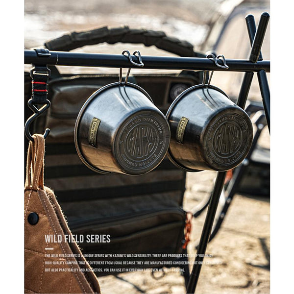 KZM OUTDOOR( カズミ アウトドア )フィールドクラフト シエラカップ ステンレス キャンプ 食器 カップ マグカップセット アウトドア キャンプ用品 KZM 皿 2P セット アウトドア食器 K23T3K05