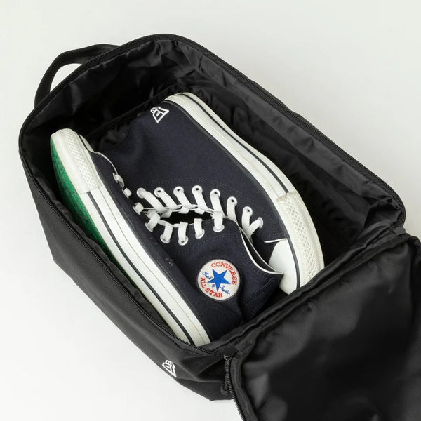 NEW ERA ( ニューエラ ) シューケース 17L NEW ERA アウトライン ブラック | ケース | 靴 | 軽量 | コンパクト | スポーツシューズ | 収納 | 持ち運び | ユニセックス | 14521322