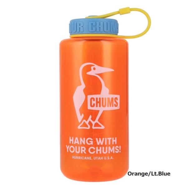 CHUMS ( チャムス ) ブービーボトル1000ml | 食器 | キッチン用品 | 水筒 | 耐熱性 | 耐久性 | 食洗機OK | アウトドア | キャンプ | レジャー | 持ち運び | 1000ml | CH62-2125 | ボトル | 目盛り付 | ちゃむす