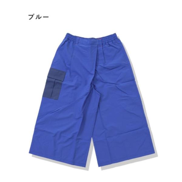 KRIFF MAYER ( クリフメイヤー ) さらっとミリタリーラップパンツ | LADYS | レディース | W2445122 | パンツ | ボリューム感 | 異素材ポケット | ビビッドカラー | ナイロン100% | 夏 | 夏服 | くりふめいやー | カジュアル