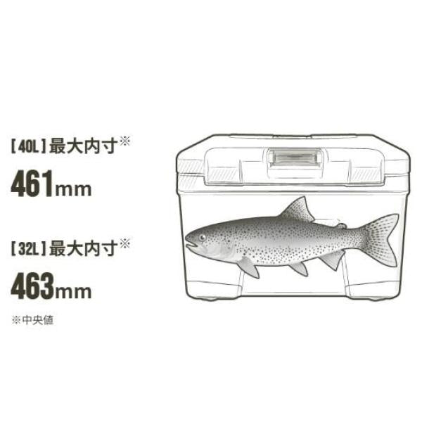 SHIMANO ( シマノ ) VACILAND PRO アンヴィルグレー | 32リットル | 40リットル | クーラーボックス | ハードクーラー | クーラー | 釣り | キャンプ | アウトドア | レジャー | 運動会 | 保冷 | 日本製 | NX-032WA | NX-040WA | ヴァシランド | しまの