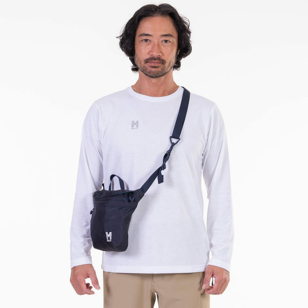 MILLET ( ミレー ) サースフェー NX SD ショルダーバッグ | ポーチ | アウトドア | キャンプ | 登山 | ピクニック | 2way | 縦長 | 旅行 | マルチ | ショルダーバッグ | ウエストポーチ | MIS0779 | 耐水