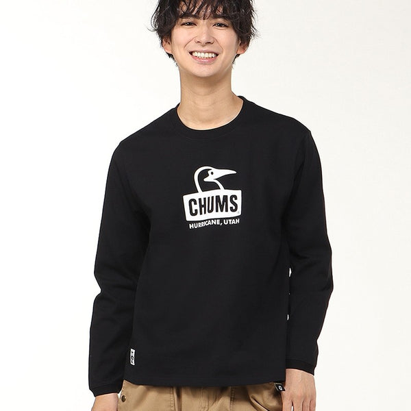CHUMS ( チャムス ) ブービーフェイスロングスリーブTシャツ ロンT | ロングTシャツ | 長袖シャツ | ロンT | アパレル | 定番 | ゆとり | ボックスシルエット | コットン | 型崩れしにくい | お揃い | CH01-2274