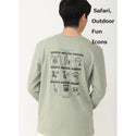 【 SALE 】Columbia ( コロンビア ) エクスプローラーズキャニオンロングスリーブTシャツ シャツ | アウトドア | ヴィンテージ感 | メンズ | 秋服 | コットン | アパレル | ポップ | バックプリント
