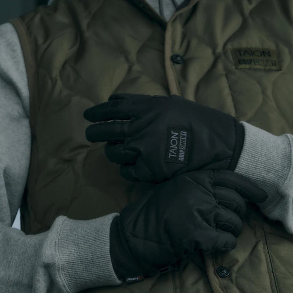 GRIP SWANY ( グリップスワニー ) 【 TAION-GRIPSWANY-GV01 】 TAION X GRIP SWANY DOWN GLOVES | 手袋 | 防寒 | スマホ操作可能 | 通勤 | 通学 | シンプル | かっこいい | ダウン | ぐりっぷすわにー