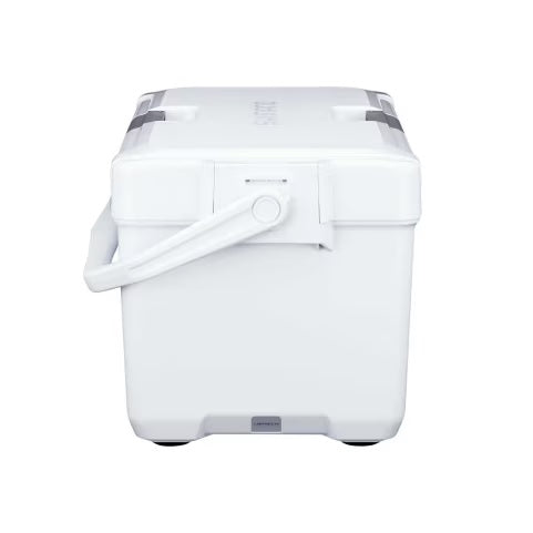 SHIMANO ( シマノ ) ユニフリーズ 20L | LT | クーラー | クーラーボックス | 保冷 | キャンプ | 釣り | アウトドア | レジャー | 水抜き | 内寸45cm | 定番 | Wライムグリーン | ロゴ | シンプル | 座れる | 両面開き | ハードクーラー