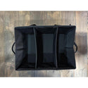 5050WORKSHOP ( フィフティフィフティワークショップ ) FOLDING BOXBAG 30L / 60L | 収納ケース | 積み重ね | 折りたたみ | ブラック | シンプル | アウトドア | レジャー | キャンプ | 整理 | 小物整理 | 車内 | 便利 | 防水 | 仕切り | 幅調整