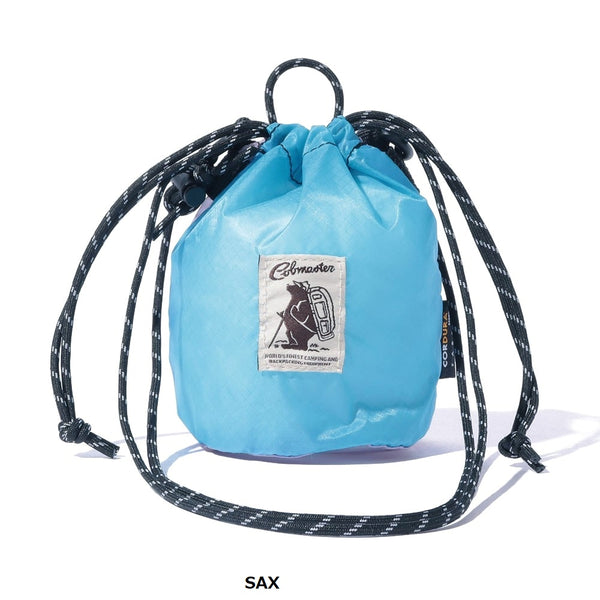 COBMASTER ( コブマスター ) COB CORDURA RIP KINCHAKU POUCH S | ポーチ | アウトドア | キャンプ | カラフル | 可愛い | オシャレ | 18422500 | バイカラー | ショルダーバッグ | 巾着 | 防水 | ユニセックス | マチあり | お散歩 | お出かけ
