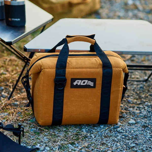 AO Coolers ( エーオークーラーズ ) 9パック ワックスドキャンバス ソフトクーラー | クーラー | クーラーバッグ | 保冷 | アウトドア | キャンプ | 撥水 | 8.5L | レジャー | ピクニック | 持ち運び