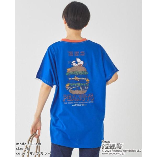 KRIFF MAYER ( クリフメイヤー ) スヌーピードルマンチュニック | LADYS | W2457829 | レディース | チュニック | トップス | 半袖 | スヌーピー | コラボ | 接触冷感 | プリントTシャツ | Tシャツ | 夏服 | くりふめいやー