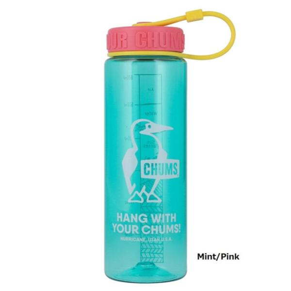 CHUMS ( チャムス ) ブービーボトル600ml | 食器 | キッチン用品 | ボトル | 水筒 | アウトドア | キャンプ | 持ち運び | CH62-2124 | ちゃむす | 衛生的 | 計量カップ | 目盛り付き | BPAフリー | 登山 | 通勤 | 通学