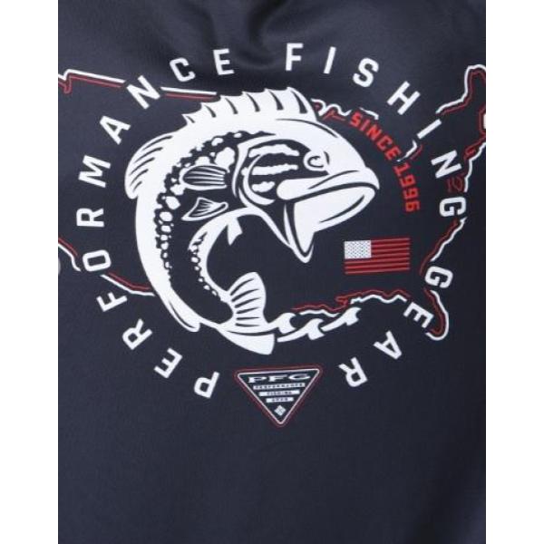 Columbia ( コロンビア ) ターミナルタックルPFGステイトライオットロングスリーブTシャツ | Tシャツ | 長袖 | ロンT | 長袖Tシャツ | ポリエステル | アウトドア | キャンプ | 釣り | レジャー