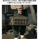 KZM OUTDOOR( カズミ アウトドア )フィールドマルチジャイアントツールバッグ ツールバッグ マルチ 旅行 キャンプ用品 HD600D 内部空間分離 2タイプ 持ち手アウトドアポーチ 収納ケース 収納バッグ 小物入れ マルチ収納 おしゃれ  K23T3B03