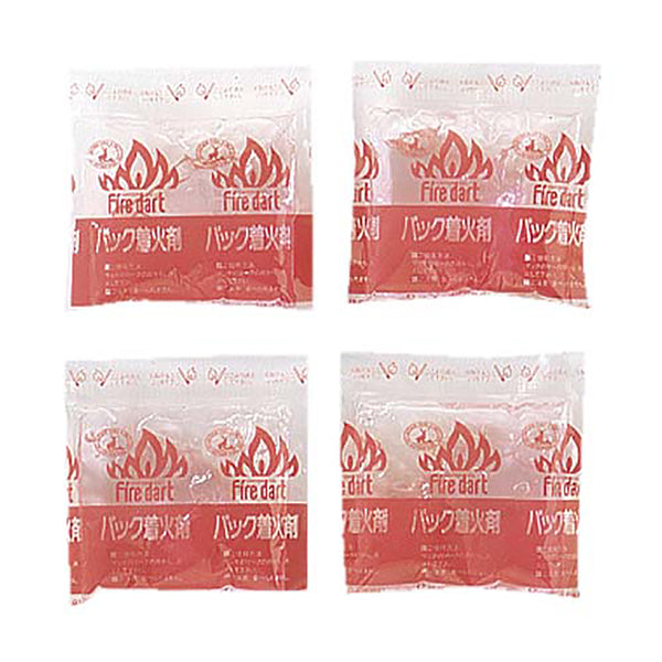 CAPTAIN STAG ( キャプテンスタッグ ) ファイアダートパック着火剤20g 4個組 | 着火剤 | BBQ | アウトドア | キャンプ | デイキャンプ | 燃料 | M-7377 | 火起こし | 簡単 | お手軽 | キャプスタ | きゃぷすた | 焚き火