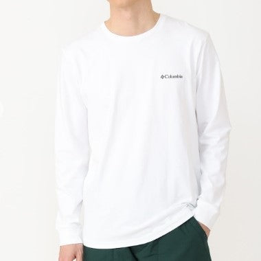 【 SALE 】Columbia ( コロンビア ) エクスプローラーズキャニオンロングスリーブTシャツ シャツ | アウトドア | ヴィンテージ感 | メンズ | 秋服 | コットン | アパレル | ポップ | バックプリント