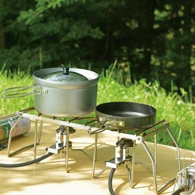 UNIFLAME ( ユニフレーム ) クッカースタンド350 | 料理 | アウトドア用品 | アウトドア | キャンプ | キャンプ用品 | 610848 | シングルバーナー | 小物 | コンパクト | ステンレス | ゆにふれーむ