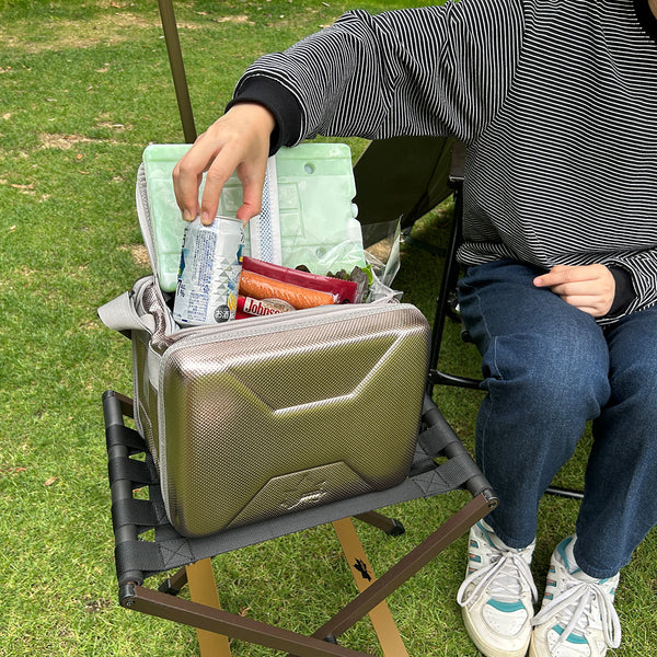 LOGOS ( ロゴス ) ハイパー氷点下クーラーM | クーラーバッグ | 折りたたみ | コンパクト | 保冷 | アウトドア | キャンプ | BBQ | デイキャンプ | ソロキャンプ | デュオキャンプ | シルバー | 81670070 | ろごす