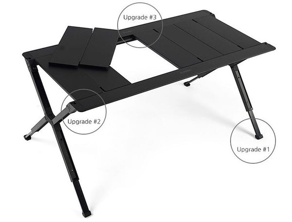 VERNE ( ベルン ) VST MAESTRO Ver2.0 SYSTEM TABLE | テーブル | ファミリーキャンプ | 大型テーブル | 大きめ | アウトドア | キャンプ | BBQ | シンプル | 黒色 | 便利 | 簡単 | 組立 | べるん