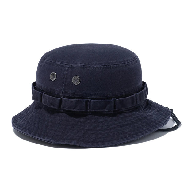 NEW ERA ( ニューエラ ) アドベンチャー ベーシック ダックコットン | 帽子 | アドベンチャーハット | ハット | 日よけ | アウトドア | レジャー | キャンプ | ウォッシュ加工 | あご紐 | 取り外し可能 | コットン | シンプル