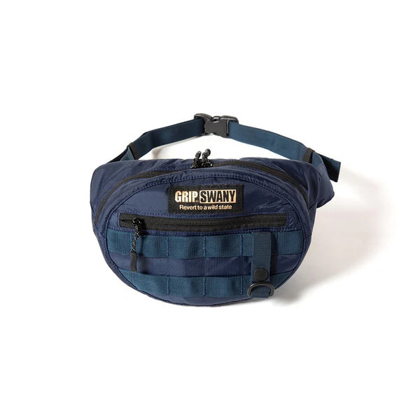 GRIP SWANY ( グリップスワニー )【 GSMB0035 】 GS MOLLE WAIST BAG | ウエストバッグ | バッグ | かばん | 鞄 | シンプル | アウトドア | 散歩 | ピクニック | レジャー | キャンプ | 軽量 | ボディバッグ | 便利 | ぐりっぷすわにー