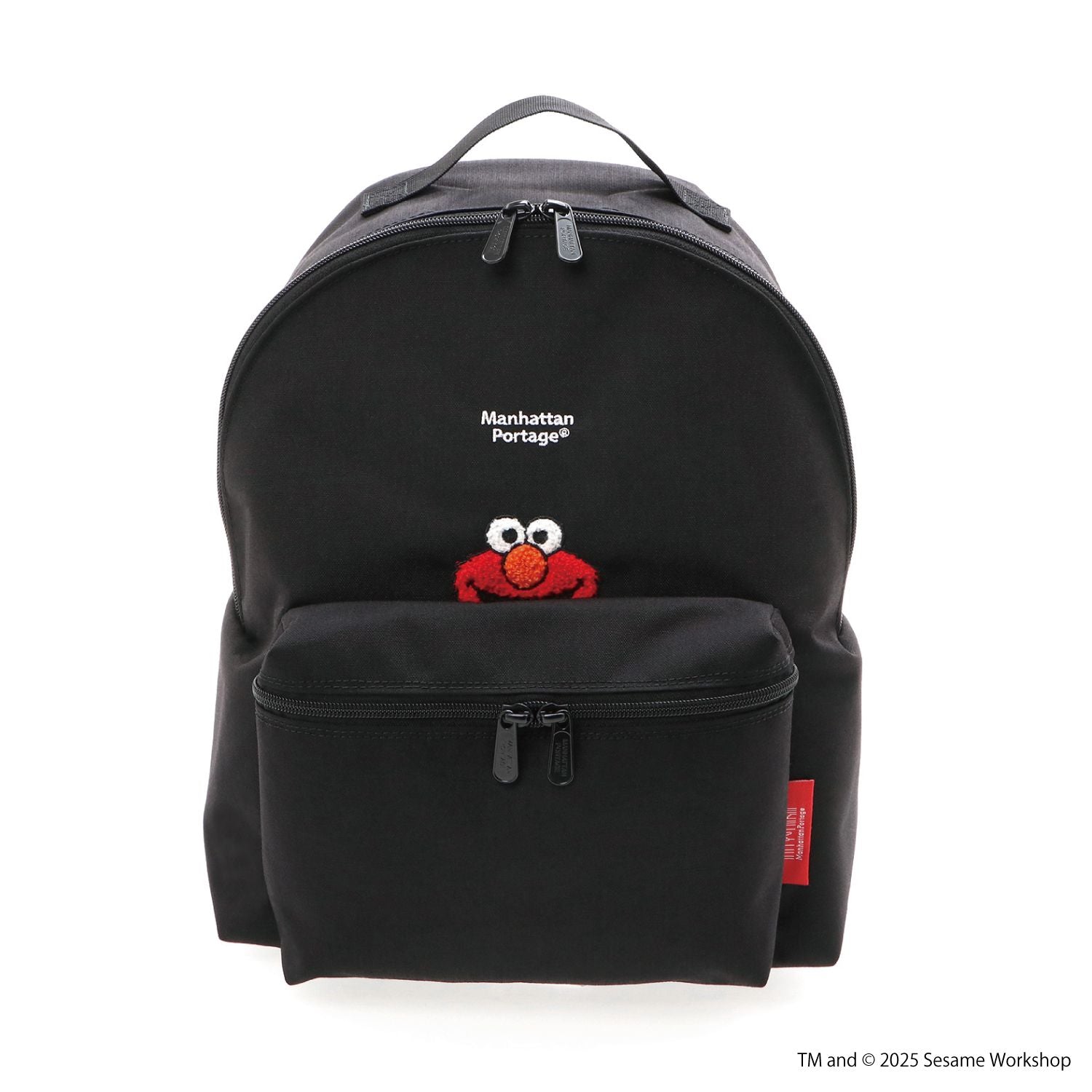 マンハッタンポーテージ Manhattan Portage キディ バッグ アップル バックパック (SM) 500D コーデュラ セサミストリート KIDDIE BIG APPLE BACKPACK (SM) 500D CORDURA SESAME ST ブラック 7208-500CD-SST BLK Manhattan Portage ( マンハッタンポーテージ ) KIDDIE BIG APPLE