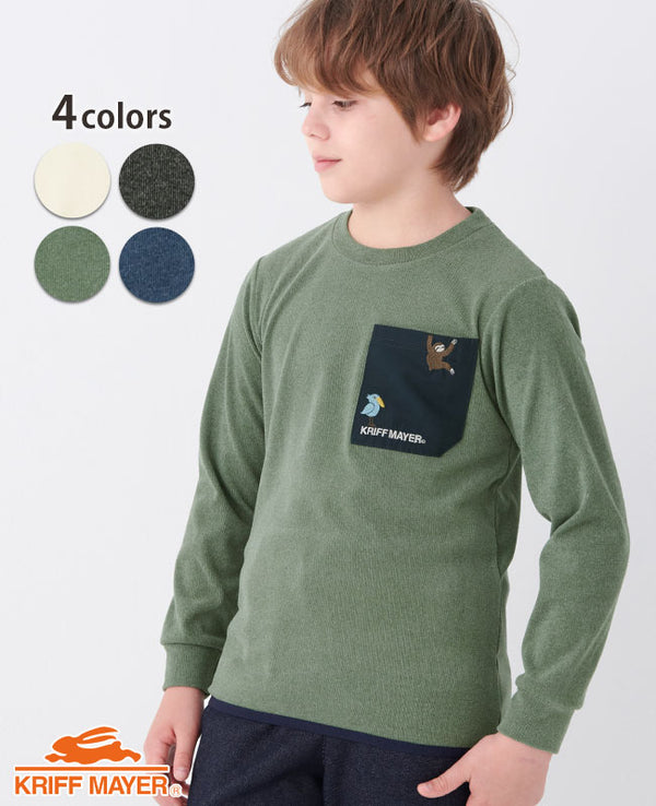 KRIFF MAYER(クリフメイヤー)すごふわポケットTEE KIDS (2317843K)
