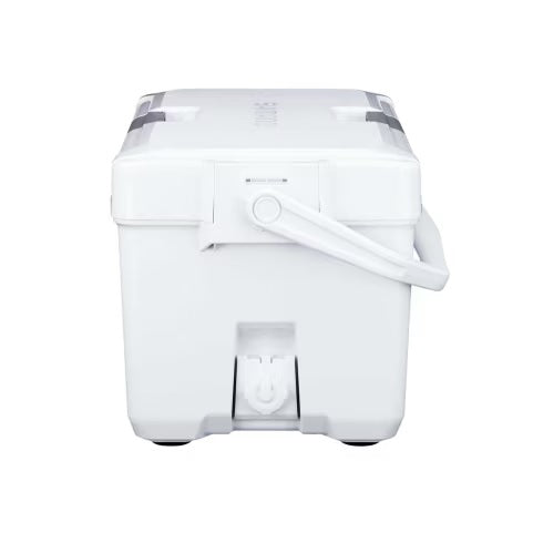 SHIMANO ( シマノ ) ユニフリーズ 20L | LT | クーラー | クーラーボックス | 保冷 | キャンプ | 釣り | アウトドア | レジャー | 水抜き | 内寸45cm | 定番 | Wライムグリーン | ロゴ | シンプル | 座れる | 両面開き | ハードクーラー