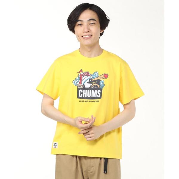 【 SALE 】CHUMS ( チャムス ) ラブアンドアドベンチャーブービーTシャツ | トップス | Tシャツ | 半袖 | シャツ | 夏服 | CH01-2516 | グラフィックTシャツ | 定番 | コットン | プリントT