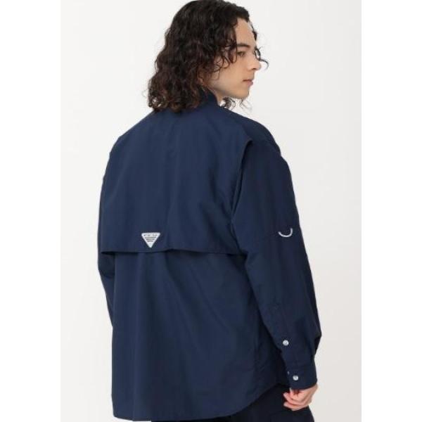 【 SALE 】Columbia ( コロンビア ) バハマII ロングスリーブシャツ シャツ | 長袖 | 長袖シャツ | クラシカルテイスト | 人気 | ロールアップ | メンズ | トップス | キャンプ | アウトドア