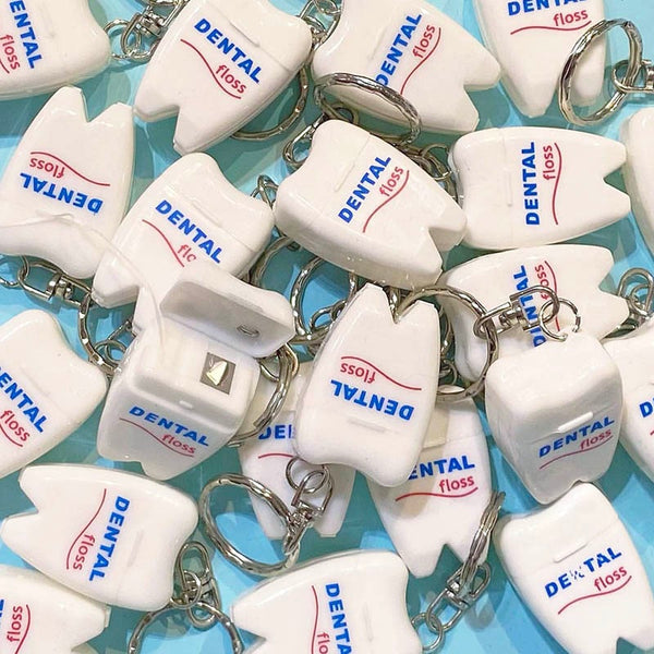 DULTON ( ダルトン ) DENTAL FLOSS デンタル フロス | キーホルダー | アクセサリー | 歯 | 可愛い | デンタルフロス | だるとん | S175-34 | オーラルケア