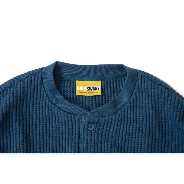 【 SALE 】GRIP SWANY ( グリップスワニー ) 【 GSC-83 】 WAFFLE L/S TEE Tシャツ | 長袖 | シャツ | アウトドア | アパレル | キャンプ | ワッフル | ワッフルニット | シーンレス