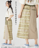 KRIFF MAYER( クリフメイヤー )総柄クライミングベイカースカート LADYS 2255115L