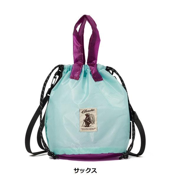 COBMASTER ( コブマスター ) COB-CR KINCHAKU POUCH | 巾着 | ポーチ | ショルダーバッグ | お出かけ | バッグ | ユニセックス | 81090800 | 手さげポーチ | 2way | アウトドア | 撥水 | こぶますたー