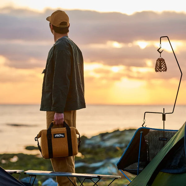 AO Coolers ( エーオークーラーズ ) 9パック ワックスドキャンバス ソフトクーラー | クーラー | クーラーバッグ | 保冷 | アウトドア | キャンプ | 撥水 | 8.5L | レジャー | ピクニック | 持ち運び