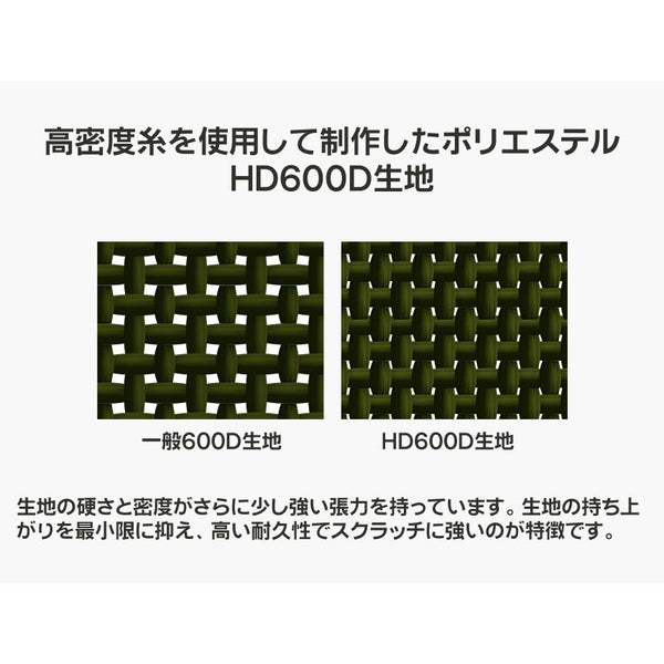 KZM OUTDOOR( カズミ アウトドア )フィールドマルチジャイアントツールバッグ ツールバッグ マルチ 旅行 キャンプ用品 HD600D 内部空間分離 2タイプ 持ち手アウトドアポーチ 収納ケース 収納バッグ 小物入れ マルチ収納 おしゃれ  K23T3B03