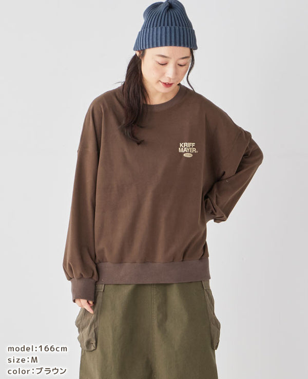 KRIFF MAYER(クリフメイヤー)もちのびクルーネック LADYS (2317817L)