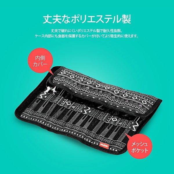 KZM OUTDOOR( カズミ アウトドア )トライカトラリーセット  カトラリーセット(トライ) ステンレス スプーン フォーク 箸 3点セット キャンプ キャンプ飯 キャンプ用品 携帯 食器 K9T3K004