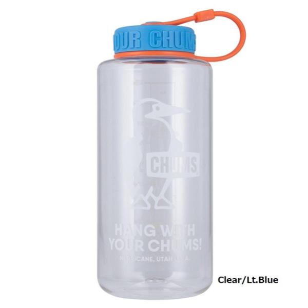 CHUMS ( チャムス ) ブービーボトル1000ml | 食器 | キッチン用品 | 水筒 | 耐熱性 | 耐久性 | 食洗機OK | アウトドア | キャンプ | レジャー | 持ち運び | 1000ml | CH62-2125 | ボトル | 目盛り付 | ちゃむす